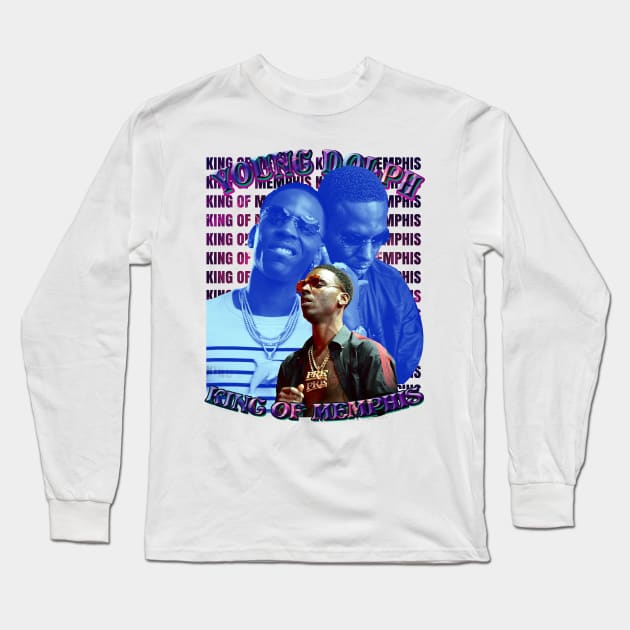 Young Dolph Fanart Long Sleeve T-Shirt by Planet of Tees